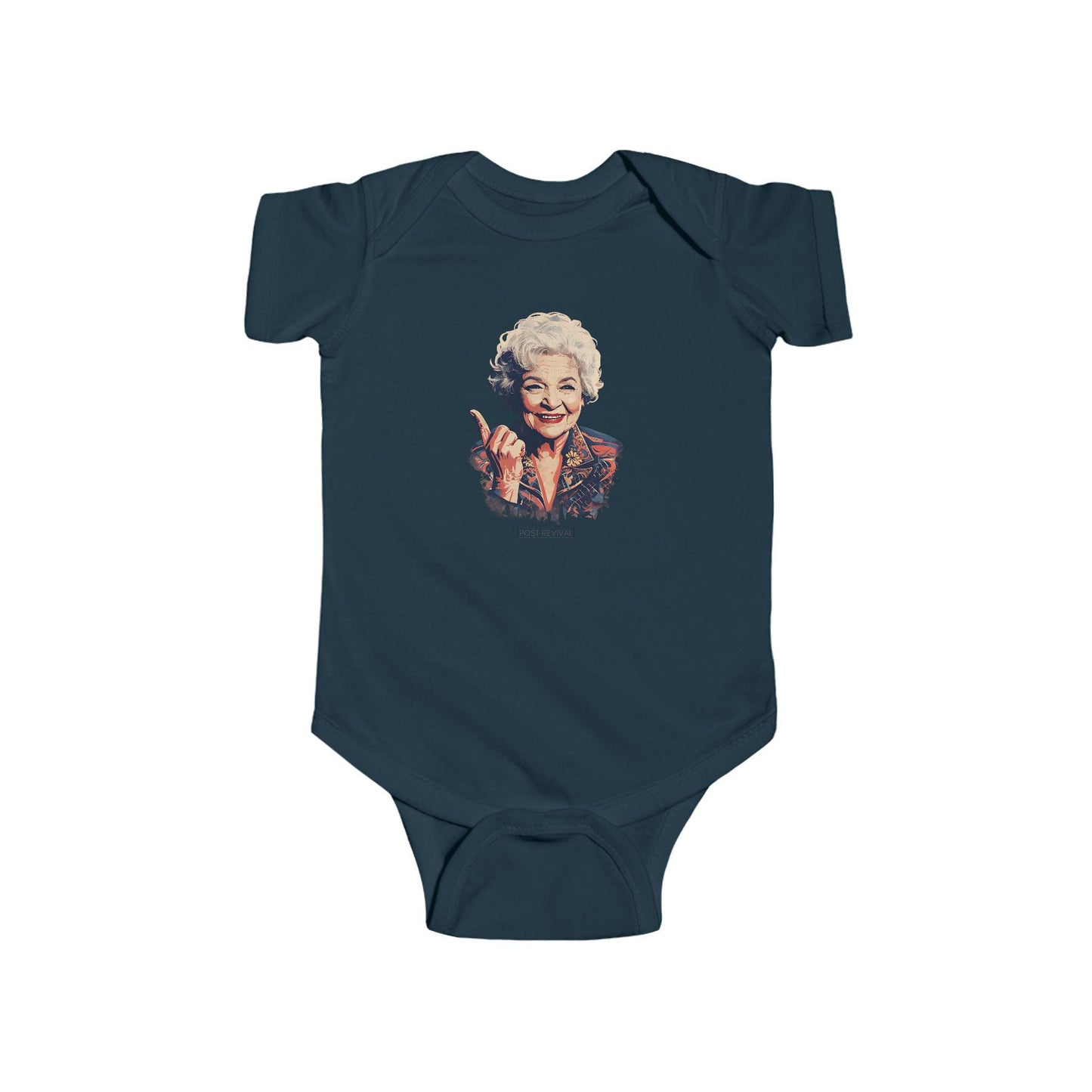 Betty White Newborn Onesie Unique Baby Gift, Baby Clothes, Baby Shower Gift, Baby Boy and Baby Girl, Graphic Tees for Newborn