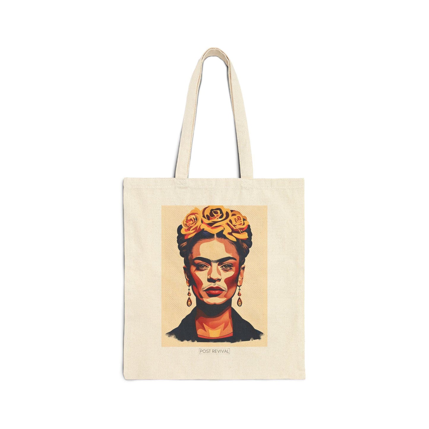 Frida Kahlo Pop Art Shoulder Bag Feminist Modern Art Canvas Tote Perfect for Him, Her, Best Friend, Teacher, Birthday, or LGBTQ Pride