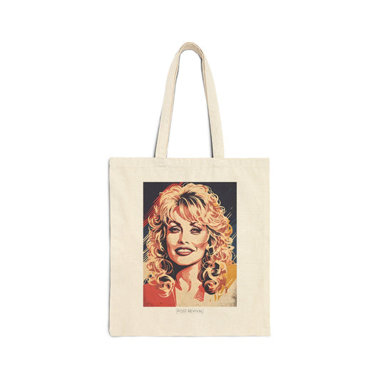Dolly Parton Pop Art Shoulder Bag Feminist Modern Art Canvas Tote Perfect for Him, Her, Best Friend, Birthday, or LGBTQ Pride