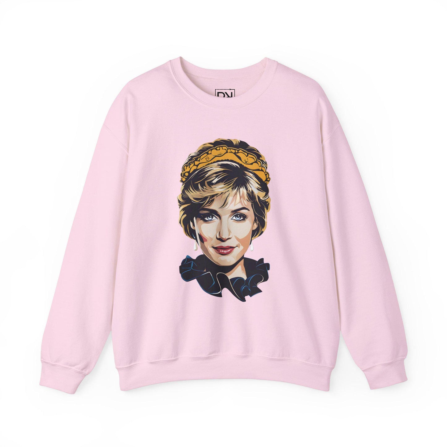 Princess Diana Digital Art Crewneck Sweatshirt | Modern Art Sweatshirt | Gifts For Him and Her | Best Friend Birthday Gift
