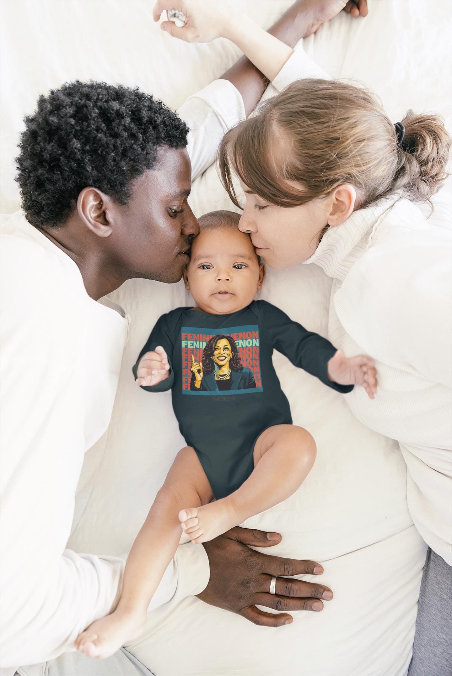 Kamala Harris Newborn Onesie Unique Baby Gift, Baby Clothes, Baby Shower Gift, Baby Boy and Baby Girl, Graphic Tees for Newborn