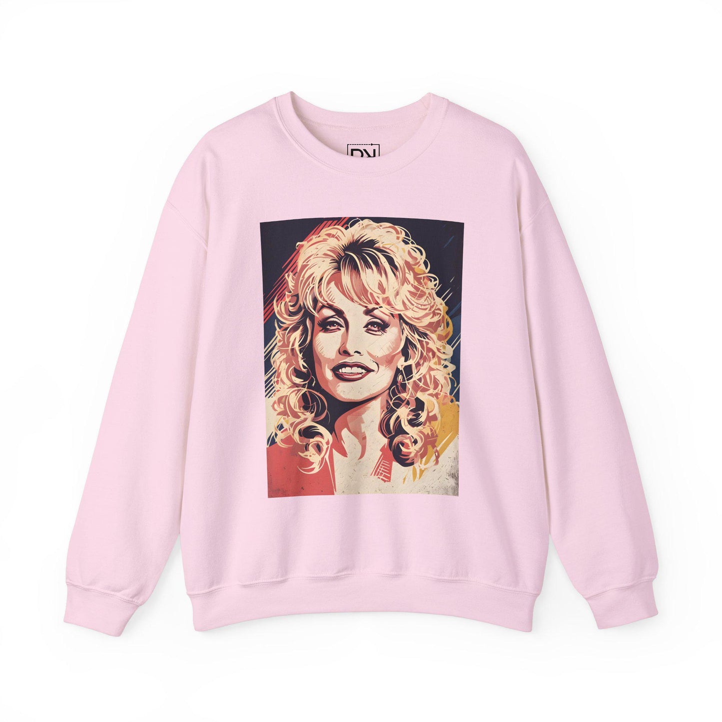 Dolly Parton Digital Art Crewneck Sweatshirt | Modern Art Sweatshirt | Gifts For Him and Her | Best Friend Birthday Gift