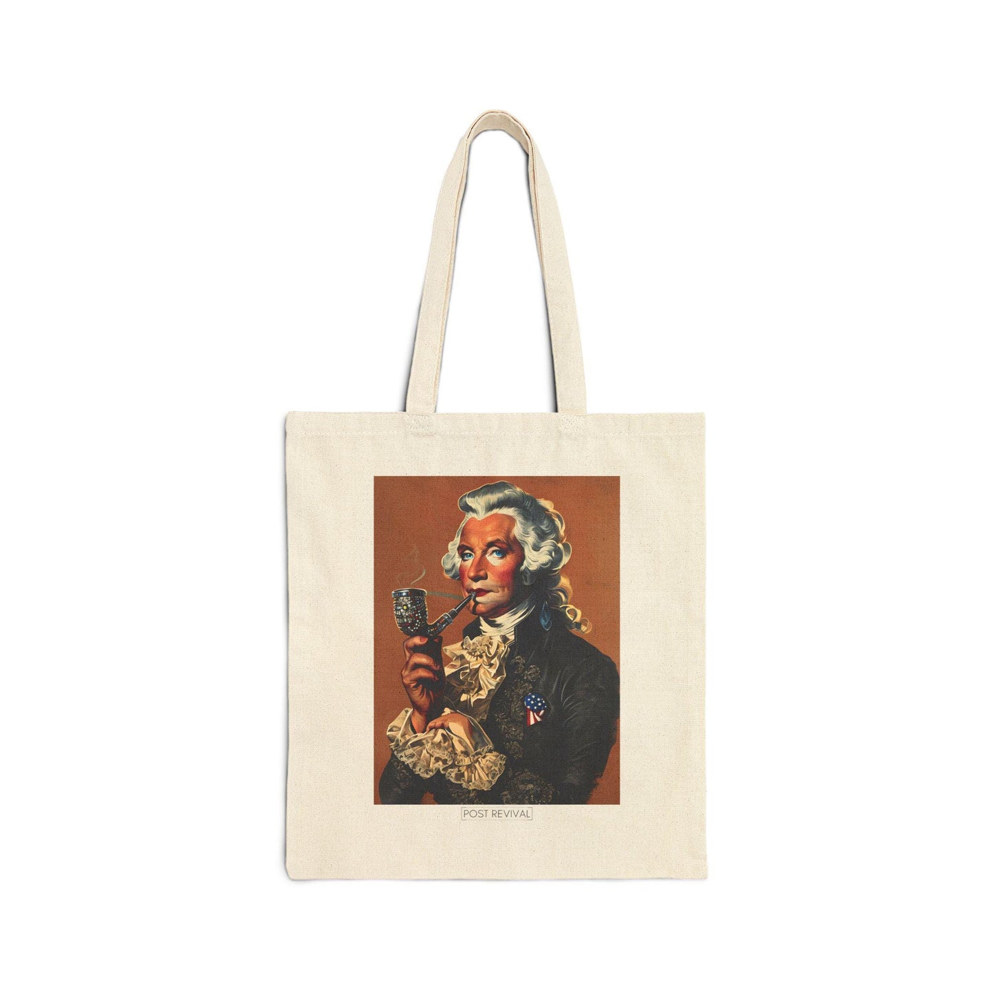 George Washington Pop Art Shoulder Bag Patriotic Modern Art Canvas Tote Perfect for Him, Her, Best Friend, Birthday, or LGBTQ Pride