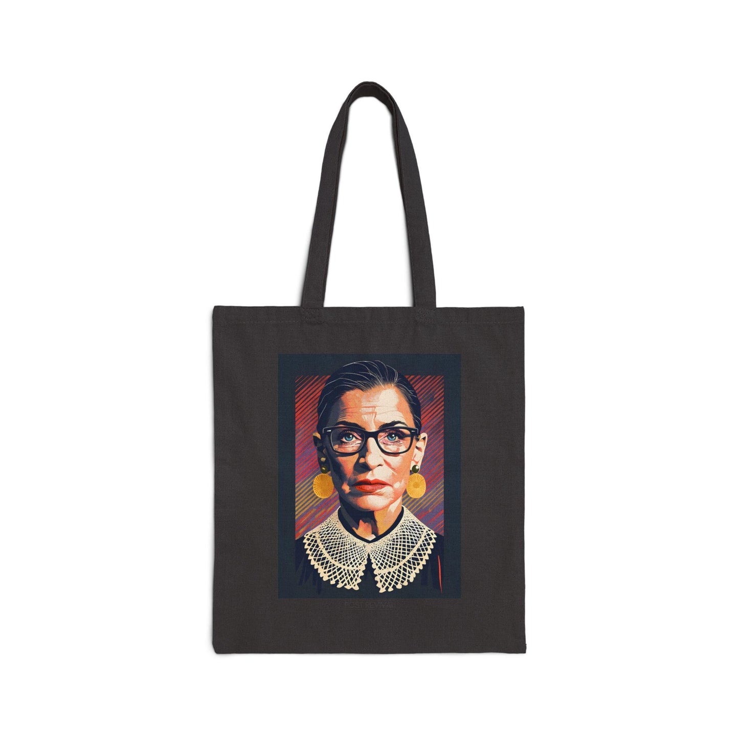RBG Pop Art Shoulder Bag Feminist Modern Art Canvas Tote Perfect for Him, Her, Best Friend, Birthday, or LGBTQ Pride
