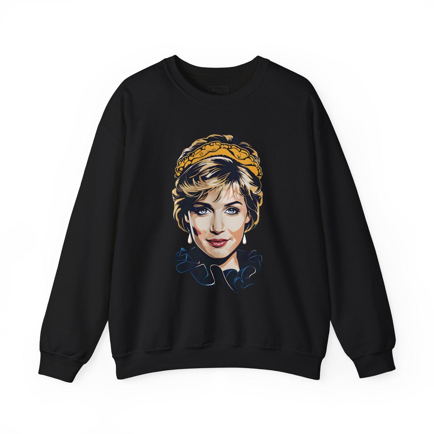 Princess Diana Digital Art Crewneck Sweatshirt | Modern Art Sweatshirt | Gifts For Him and Her | Best Friend Birthday Gift