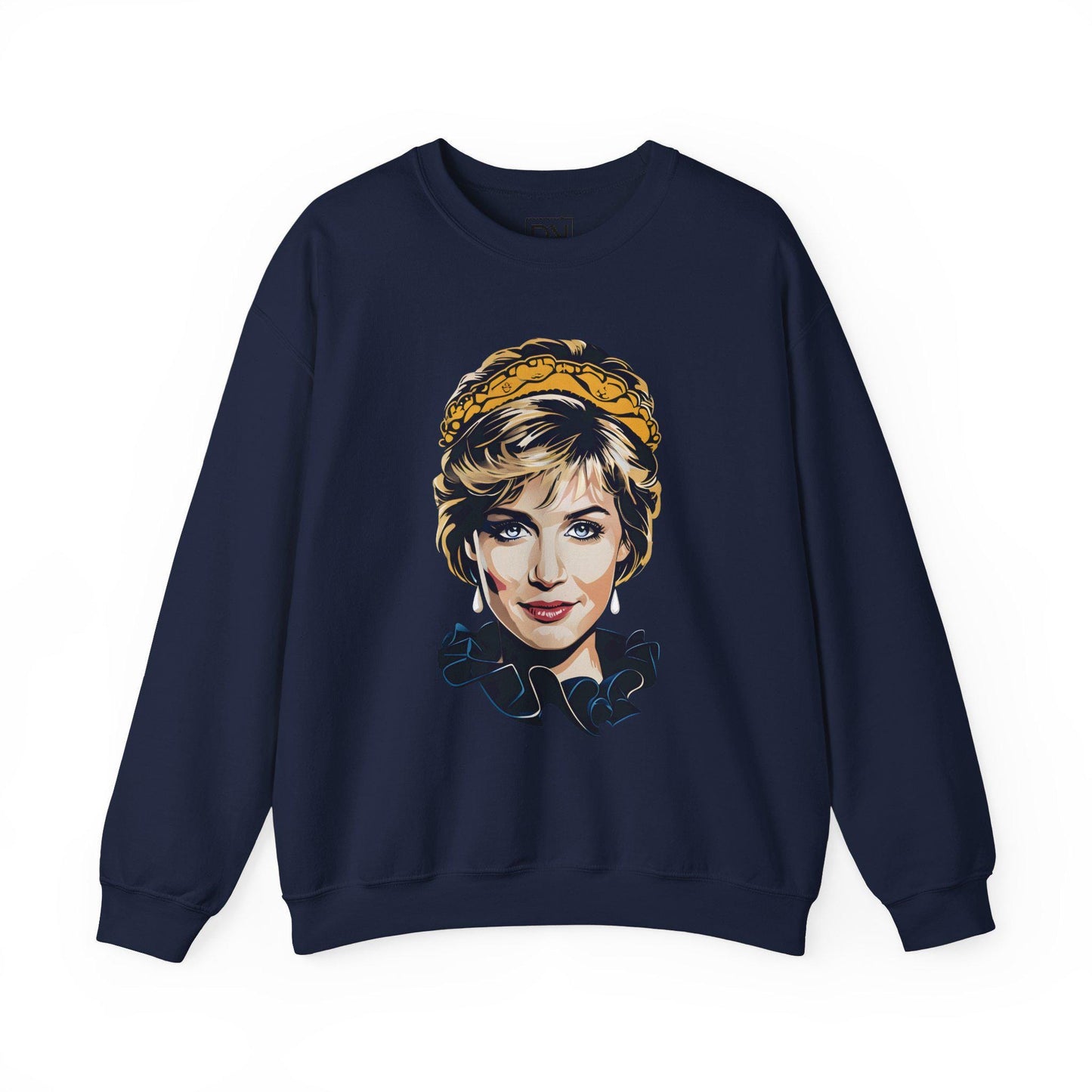 Princess Diana Digital Art Crewneck Sweatshirt | Modern Art Sweatshirt | Gifts For Him and Her | Best Friend Birthday Gift