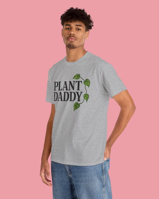 Plant Daddy Unisex Cotton Tee - Perfect for Garden Lovers, Plant Parents, Casual Wear, Gifts for Him, Eco-Friendly Fashion