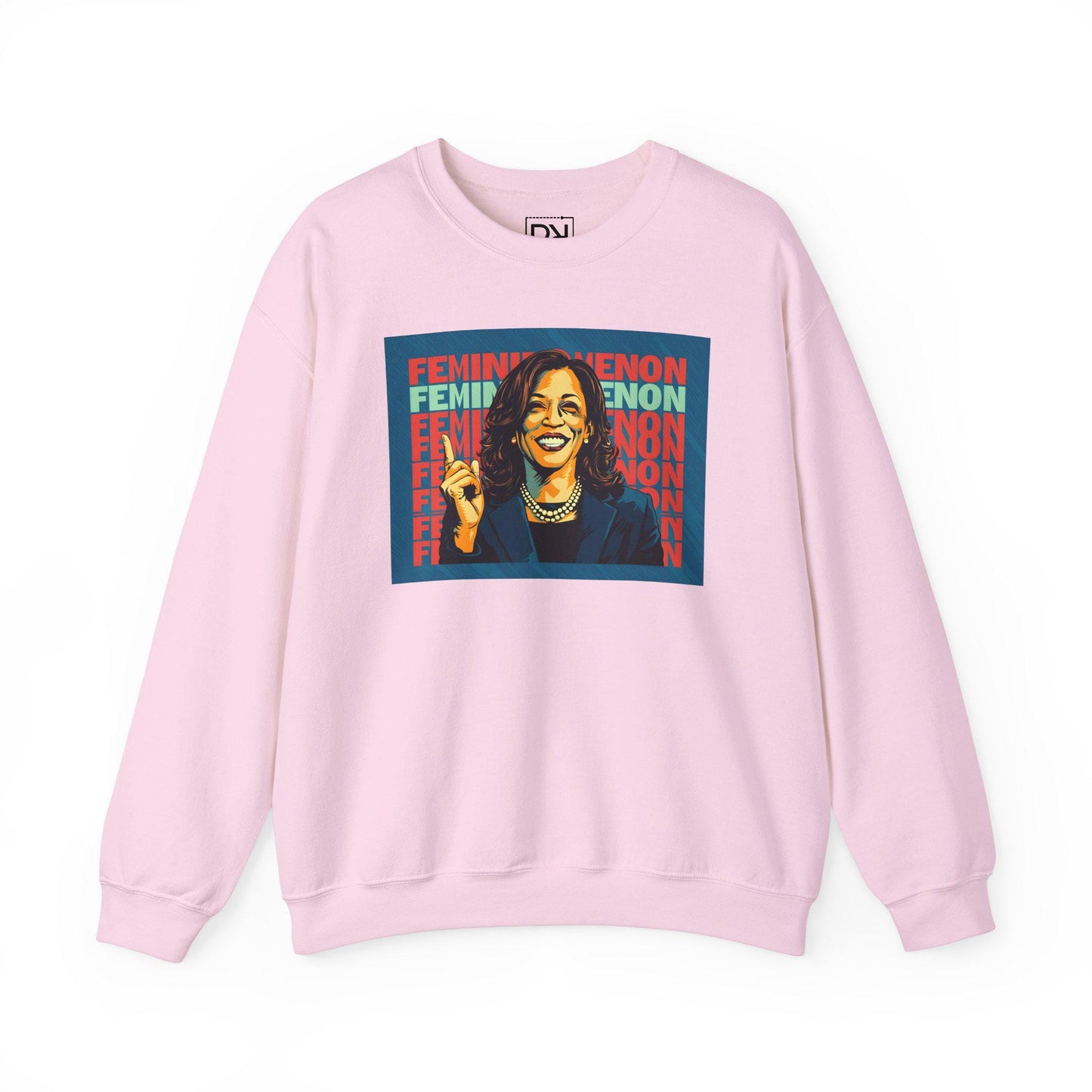 Kamala Harris Digital Art Crewneck Sweatshirt | Modern Art Sweatshirt | Gifts For Him and Her | Pop Art Design | Best Friend Birthday Gift