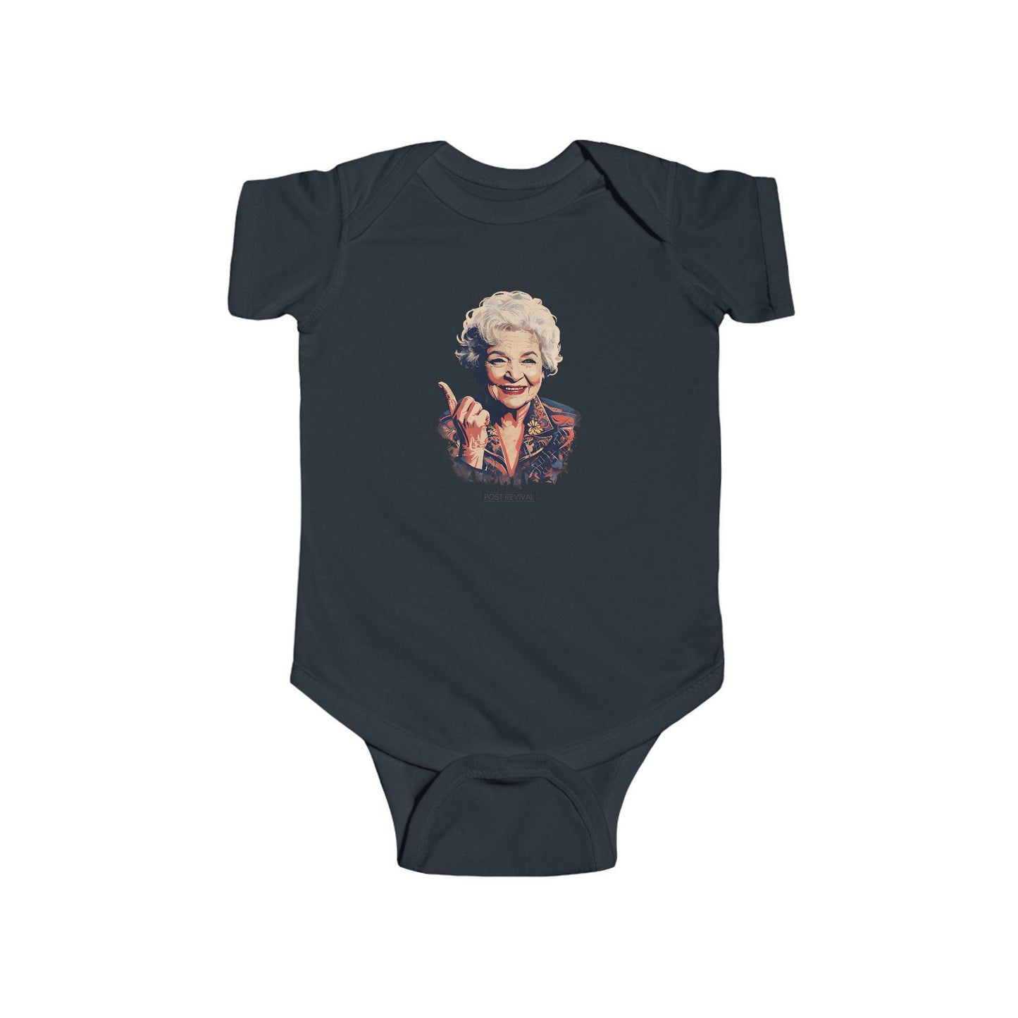 Betty White Newborn Onesie Unique Baby Gift, Baby Clothes, Baby Shower Gift, Baby Boy and Baby Girl, Graphic Tees for Newborn