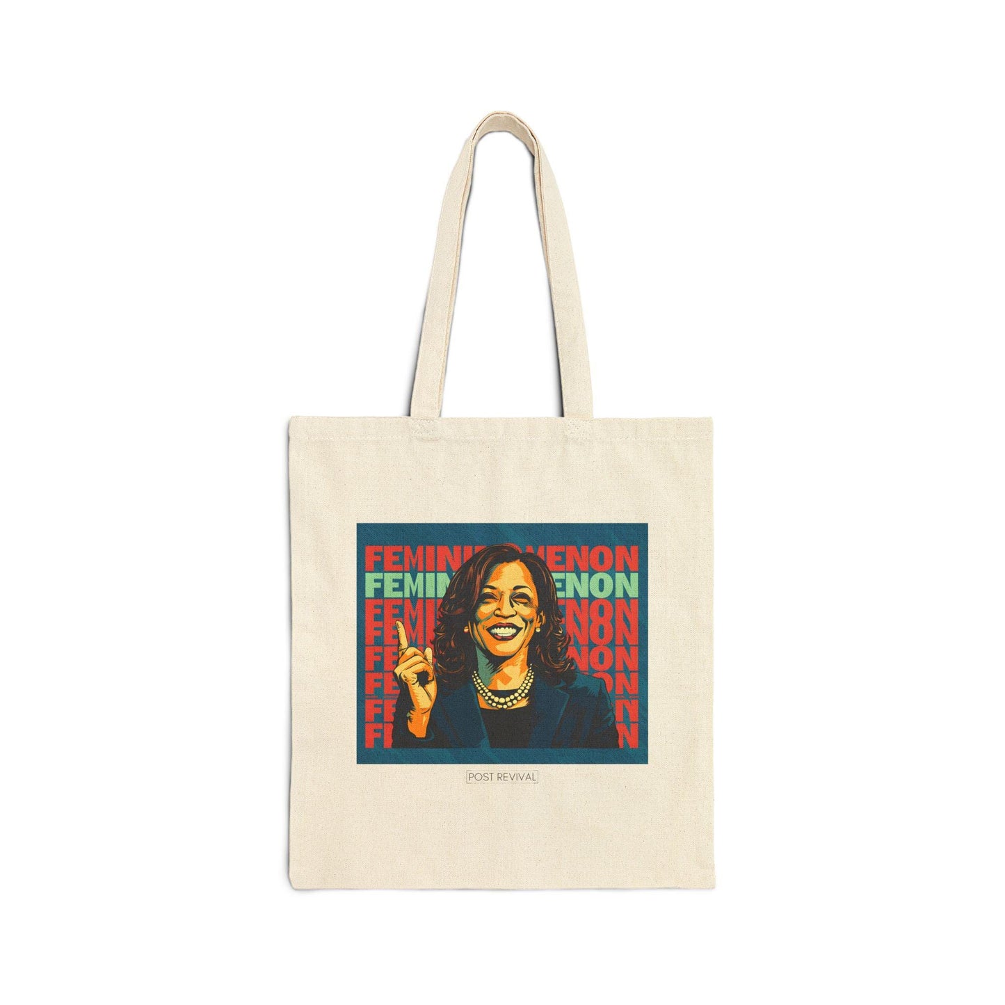 Kamala Harris Pop Art Shoulder Bag Feminist Modern Art Canvas Tote Perfect for Him, Her, Best Friend, Birthday, or LGBTQ Pride