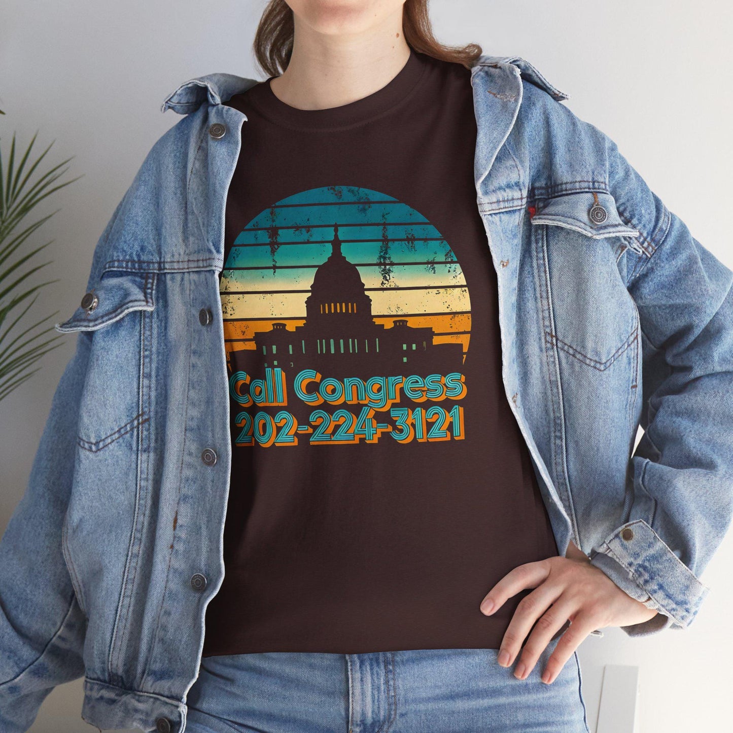Unisex Call Congress Tee - Promote Constituent Advocacy and Representation