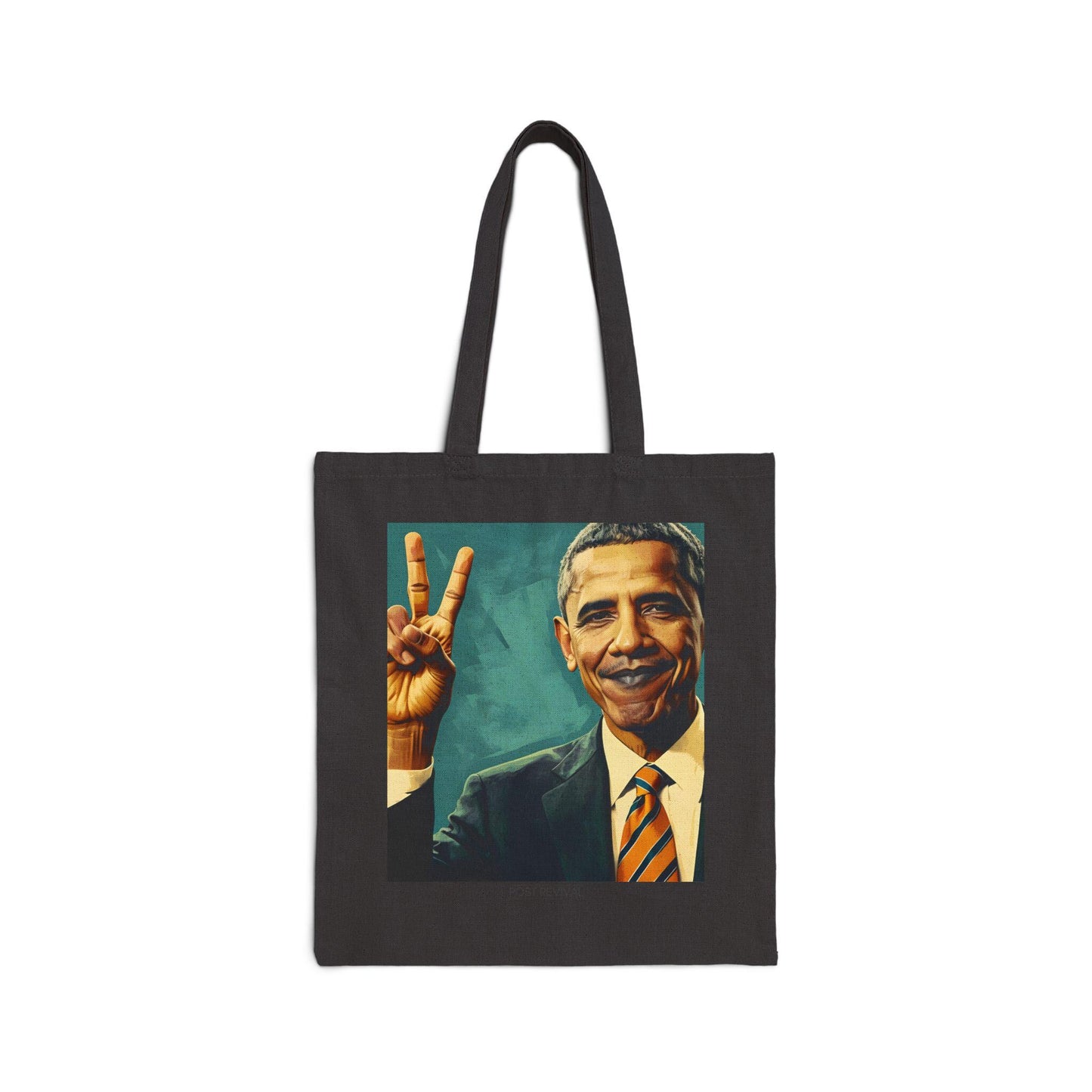 Barack Obama Pop Art Shoulder Bag Patriotic Modern Art Canvas Tote Perfect for Him, Her, Best Friend, Birthday, or LGBTQ Pride