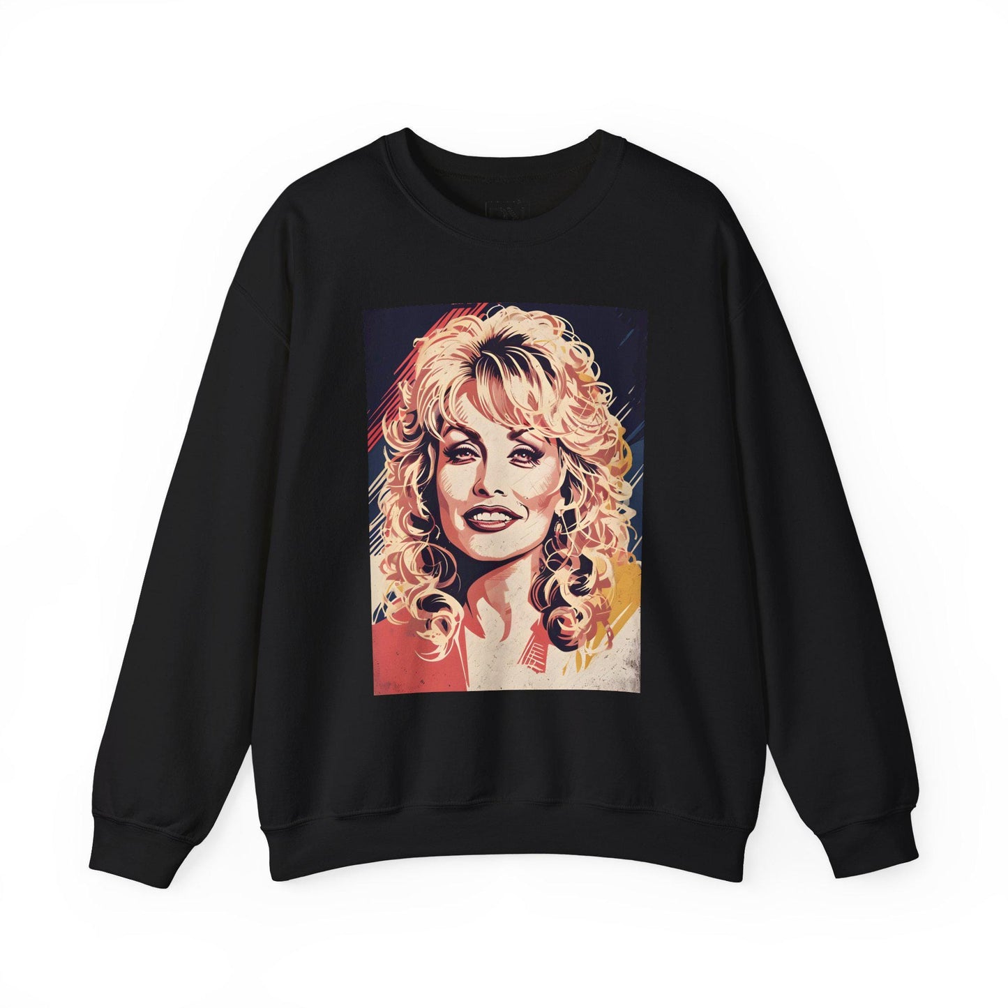 Dolly Parton Digital Art Crewneck Sweatshirt | Modern Art Sweatshirt | Gifts For Him and Her | Best Friend Birthday Gift
