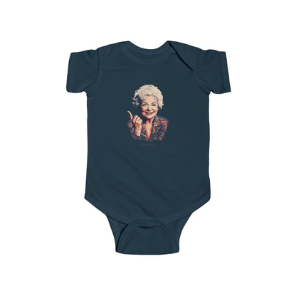 Betty White Newborn Onesie Unique Baby Gift, Baby Clothes, Baby Shower Gift, Baby Boy and Baby Girl, Graphic Tees for Newborn