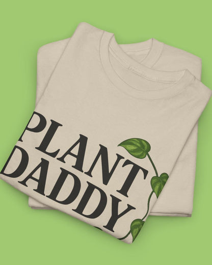 Plant Daddy Unisex Cotton Tee - Perfect for Garden Lovers, Plant Parents, Casual Wear, Gifts for Him, Eco-Friendly Fashion