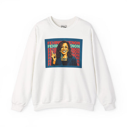 Kamala Harris Digital Art Crewneck Sweatshirt | Modern Art Sweatshirt | Gifts For Him and Her | Pop Art Design | Best Friend Birthday Gift