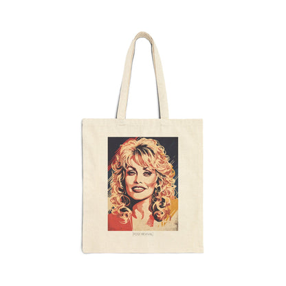 Dolly Parton Pop Art Shoulder Bag Feminist Modern Art Canvas Tote Perfect for Him, Her, Best Friend, Birthday, or LGBTQ Pride