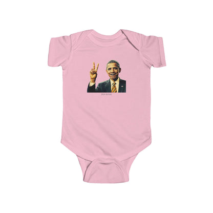 Barack Obama Newborn Onesie Unique Baby Gift, Baby Clothes, Baby Shower Gift, Baby Boy and Baby Girl, Graphic Tees for Newborn