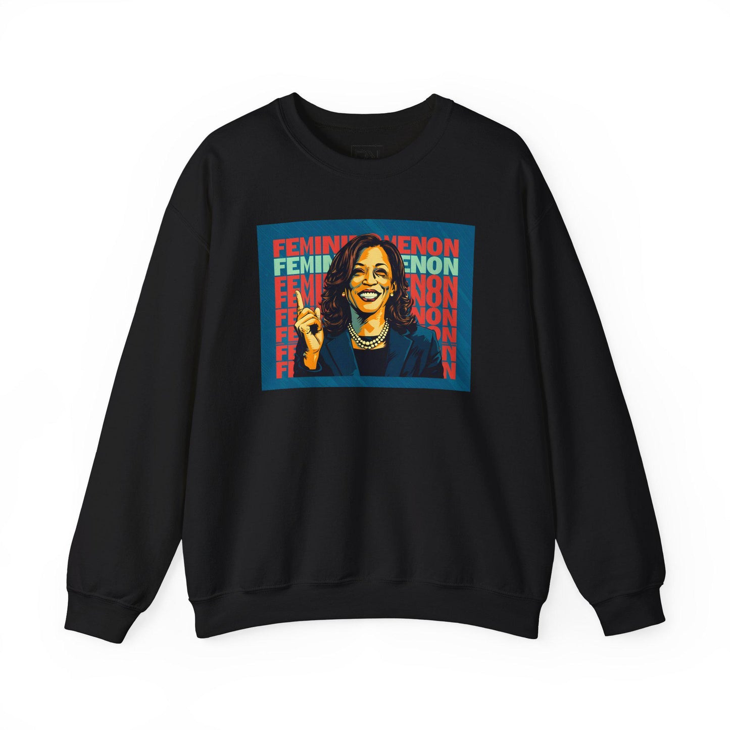 Kamala Harris Digital Art Crewneck Sweatshirt | Modern Art Sweatshirt | Gifts For Him and Her | Pop Art Design | Best Friend Birthday Gift