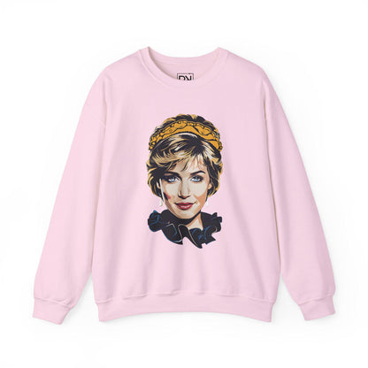 Princess Diana Digital Art Crewneck Sweatshirt | Modern Art Sweatshirt | Gifts For Him and Her | Best Friend Birthday Gift