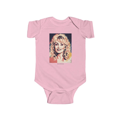 Dolly Parton Newborn Onesie Unique Baby Gift, Baby Clothes, Baby Shower Gift, Baby Boy and Baby Girl, Graphic Tees for Newborn
