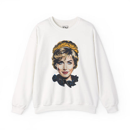 Princess Diana Digital Art Crewneck Sweatshirt | Modern Art Sweatshirt | Gifts For Him and Her | Best Friend Birthday Gift