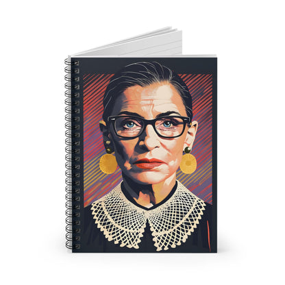 RBG Digital Drawing Spiral Notebook | Patriotic USA Journal | Perfect Gift for Teachers, Back to School, Mental Health Journals & More