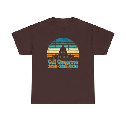 Unisex Call Congress Tee - Promote Constituent Advocacy and Representation