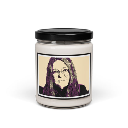 Artistic Scented Soy Candle, 9oz Candle for Home Décor, Gift for Her, Aromatherapy, Cozy Vibes, Feminist Art