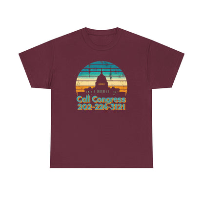 Unisex Call Congress Tee - Promote Constituent Advocacy and Representation