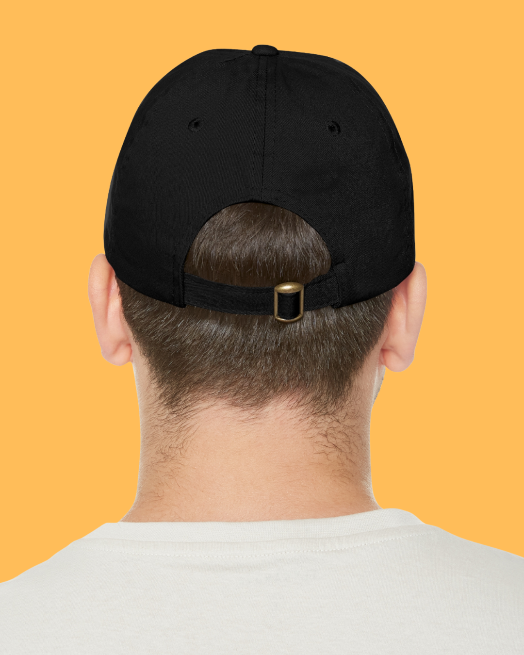 Campfire Dad Hat with Leather Patch, Outdoor Hat, Gift for Dads, Camping Accessories, Adventure Hat, Trendy Summer Cap