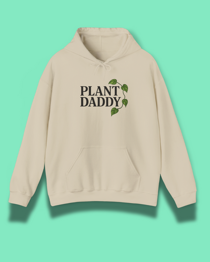 Plant Daddy Hoodie - Cozy Sweatshirt for Plant Lovers, Unisex Gift for Gardeners, Green Thumb Apparel, Perfect for Birthdays, Father's Day