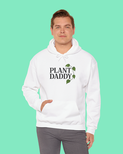 Plant Daddy Hoodie - Cozy Sweatshirt for Plant Lovers, Unisex Gift for Gardeners, Green Thumb Apparel, Perfect for Birthdays, Father's Day
