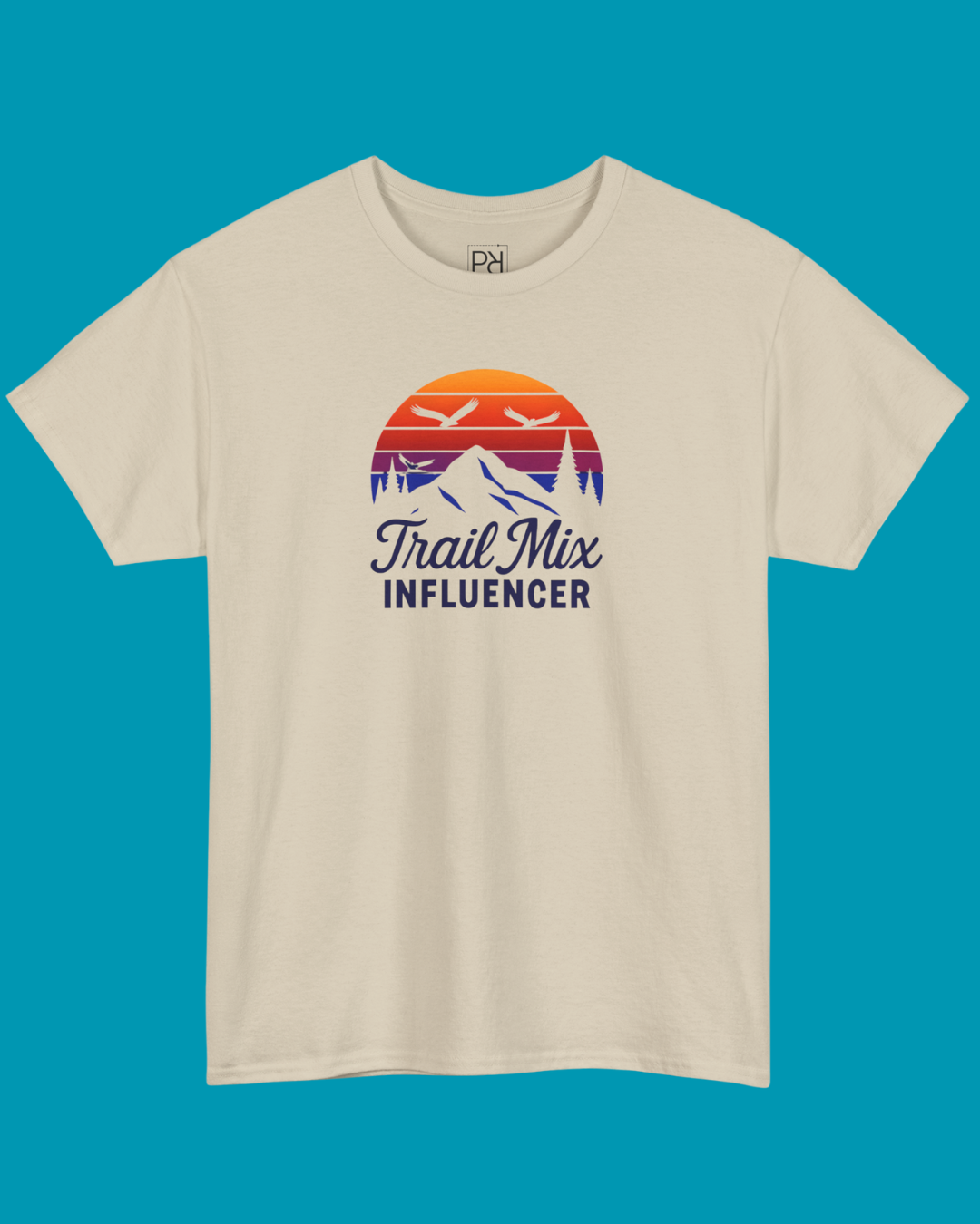 Outdoor Adventure Tee, Trail Mix Influencer Shirt, Unisex Cotton Tee, Gift for Hikers, Casual Wear, Nature Lover Apparel