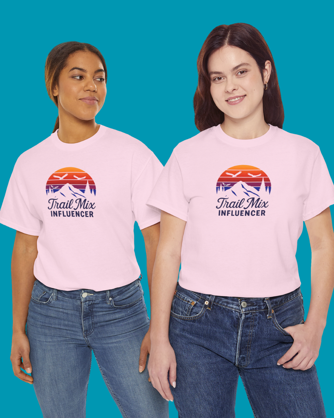 Outdoor Adventure Tee, Trail Mix Influencer Shirt, Unisex Cotton Tee, Gift for Hikers, Casual Wear, Nature Lover Apparel