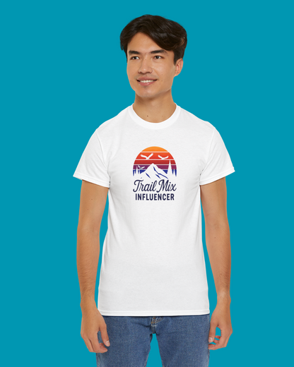 Outdoor Adventure Tee, Trail Mix Influencer Shirt, Unisex Cotton Tee, Gift for Hikers, Casual Wear, Nature Lover Apparel