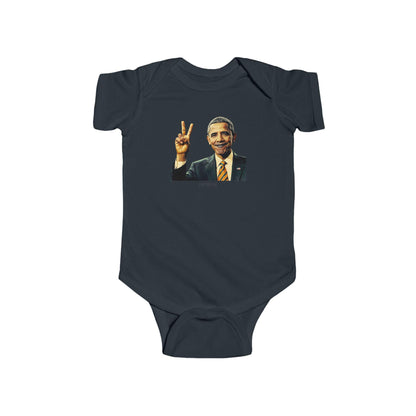 Barack Obama Newborn Onesie Unique Baby Gift, Baby Clothes, Baby Shower Gift, Baby Boy and Baby Girl, Graphic Tees for Newborn