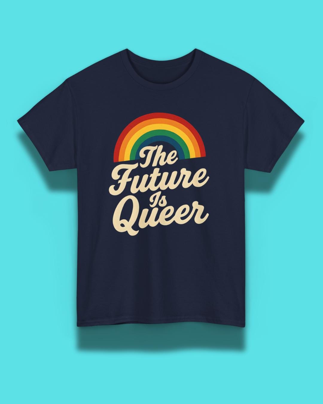 Unisex The Future Is Queer LGBTQ+ Pride Shirt Non-Binary, Gay, Lesbian, Agender, Queer T-Shirt, Pride Month Tee
