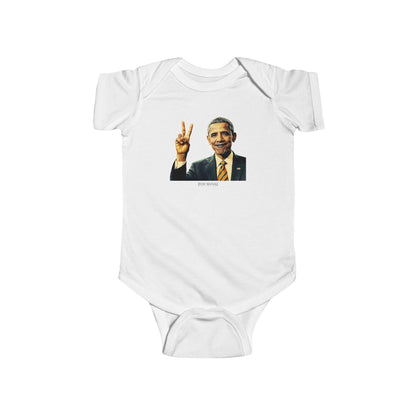 Barack Obama Newborn Onesie Unique Baby Gift, Baby Clothes, Baby Shower Gift, Baby Boy and Baby Girl, Graphic Tees for Newborn
