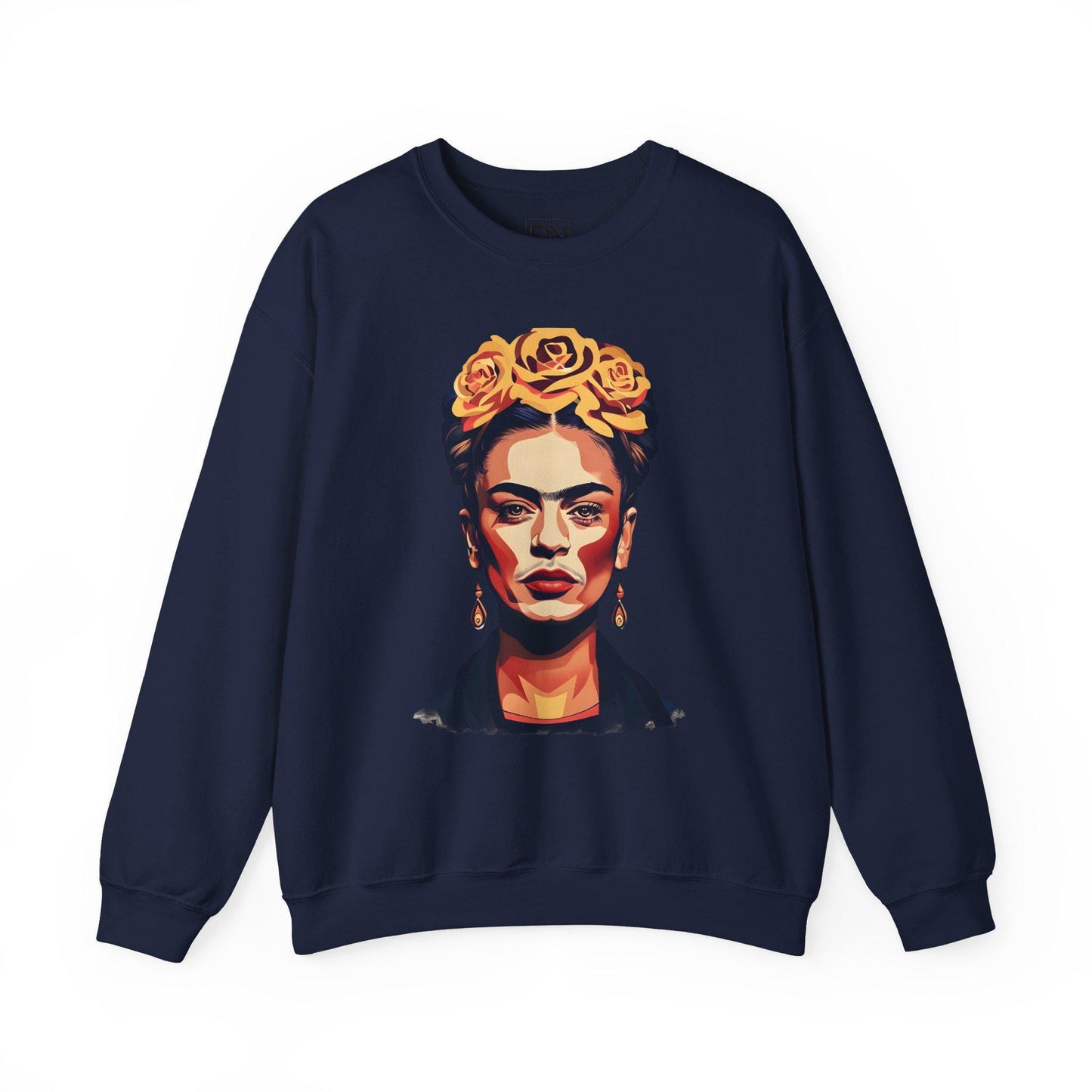Frida Kahlo Digital Art Crewneck Sweatshirt | Modern Art Sweatshirt | Gifts For Him and Her | Best Friend Birthday Gift
