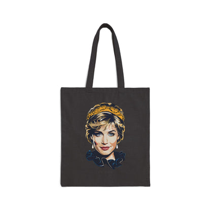 Princess Diana Pop Art Shoulder Bag Modern Art Canvas Tote Perfect for Her, Best Friend, Birthday, Thank You, or LGBTQ Pride