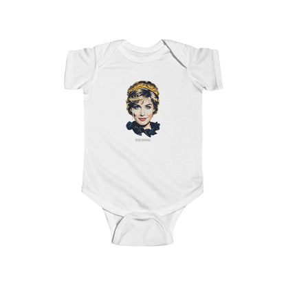 Princess Diana Newborn Onesie Unique Baby Gift, Baby Clothes, Baby Shower Gift, Baby Boy or Baby Girl, Graphic Tees for Newborn