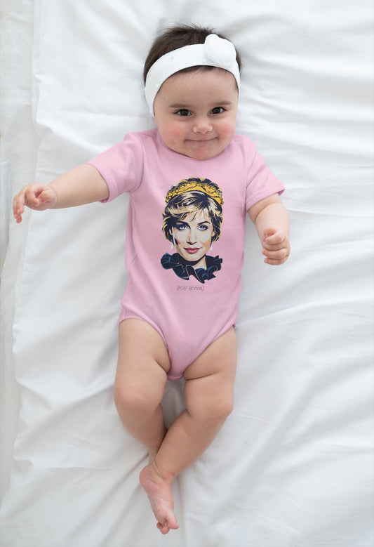 Princess Diana Newborn Onesie Unique Baby Gift, Baby Clothes, Baby Shower Gift, Baby Boy or Baby Girl, Graphic Tees for Newborn