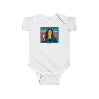 Kamala Harris Newborn Onesie Unique Baby Gift, Baby Clothes, Baby Shower Gift, Baby Boy and Baby Girl, Graphic Tees for Newborn