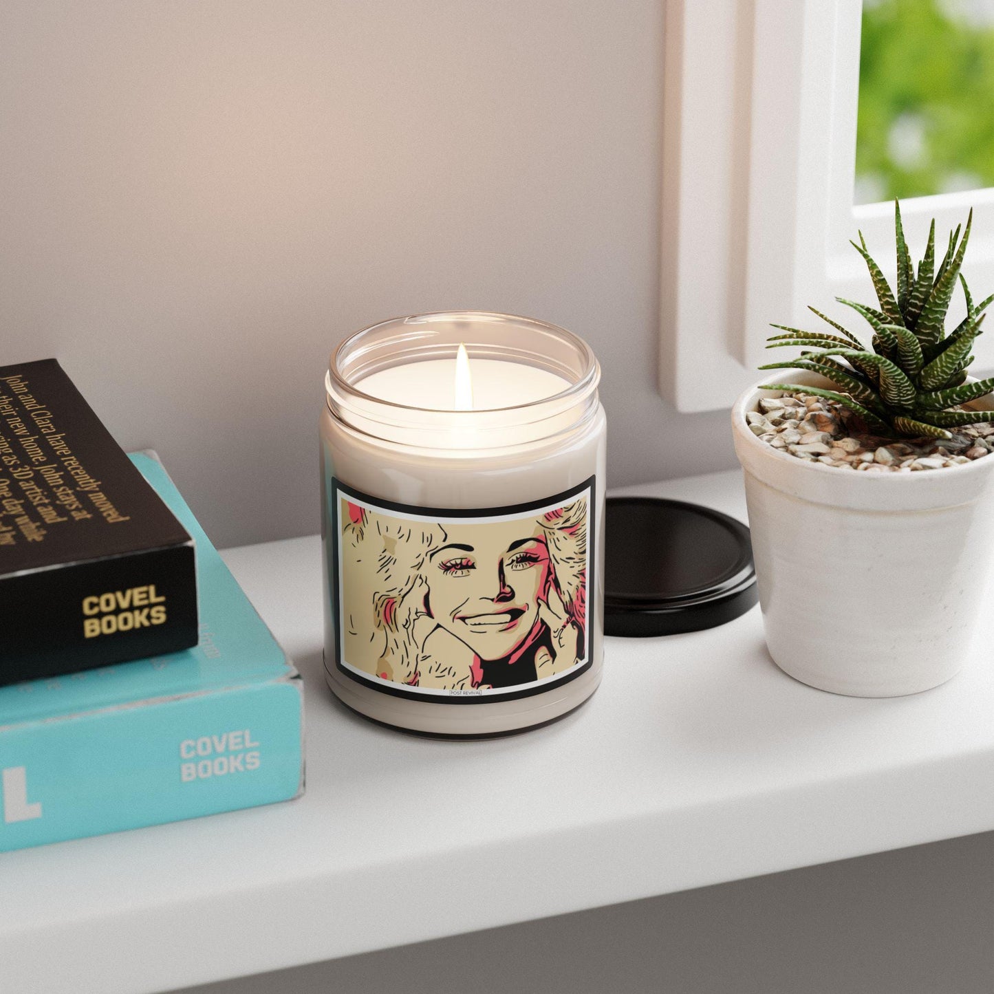 Dolly Parton-Inspired Soy Candle – 9oz Scented Gift for Country Music Fans, Home Décor, Funny Gift, Southern Charm