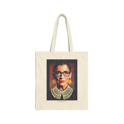 RBG Pop Art Shoulder Bag Feminist Modern Art Canvas Tote Perfect for Him, Her, Best Friend, Birthday, or LGBTQ Pride